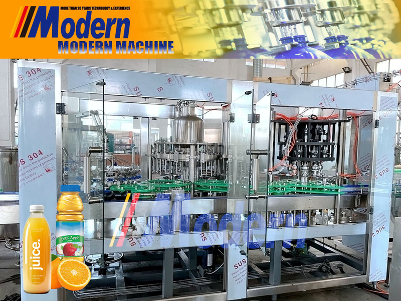 10000BPH Fruit Juice Bottling Machine