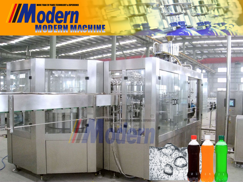 CSD Carbonated Soft Drink Filling Production Line